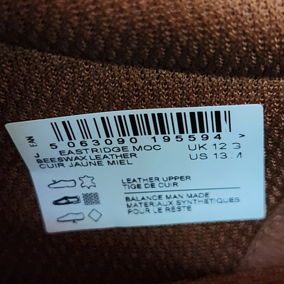 Clarks Eastridge Moc Toe Oxford Dark Brown Leather Casual Dress Shoe Prep‎ Sz 13 main image 7